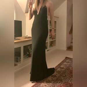 Aidan Mattox black evening dress - size 6